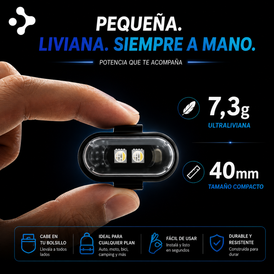 Luces LED Ambientales para Auto con Control Remoto