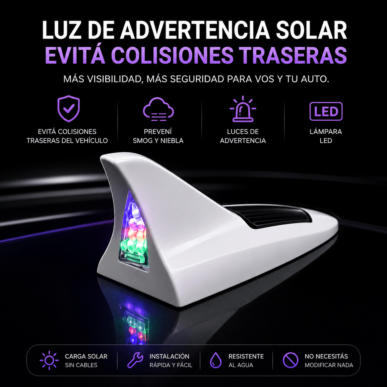 Aleta de Tiburón Universal - HB electrónica