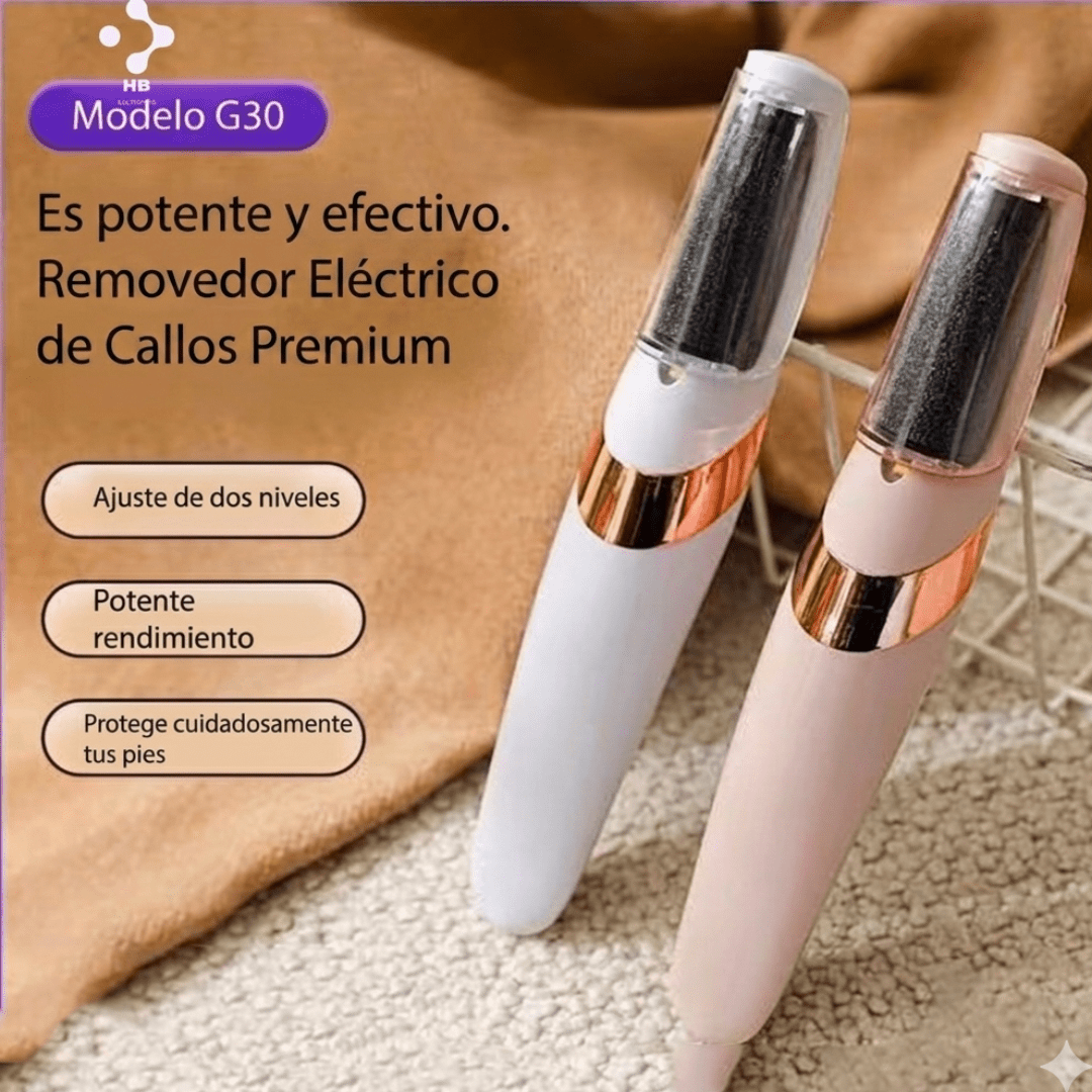 Removedor Eléctrico de Callos para Pies – Lima Exfoliante de Piel Muerta - HB electrónicaRemovedor Eléctrico de Callos para Pies – Lima Exfoliante de Piel MuertaRemovedor Eléctrico de Callos para Pies – Lima Exfoliante de Piel Muerta